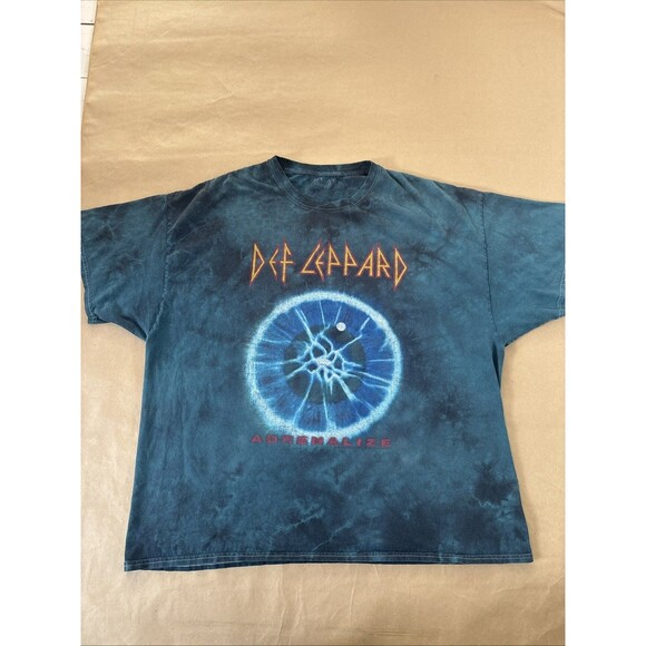 Def Leppard Adrenalize band T-shirt One Size Band Tee Music Classic Rock Tee - Picture 1 of 6